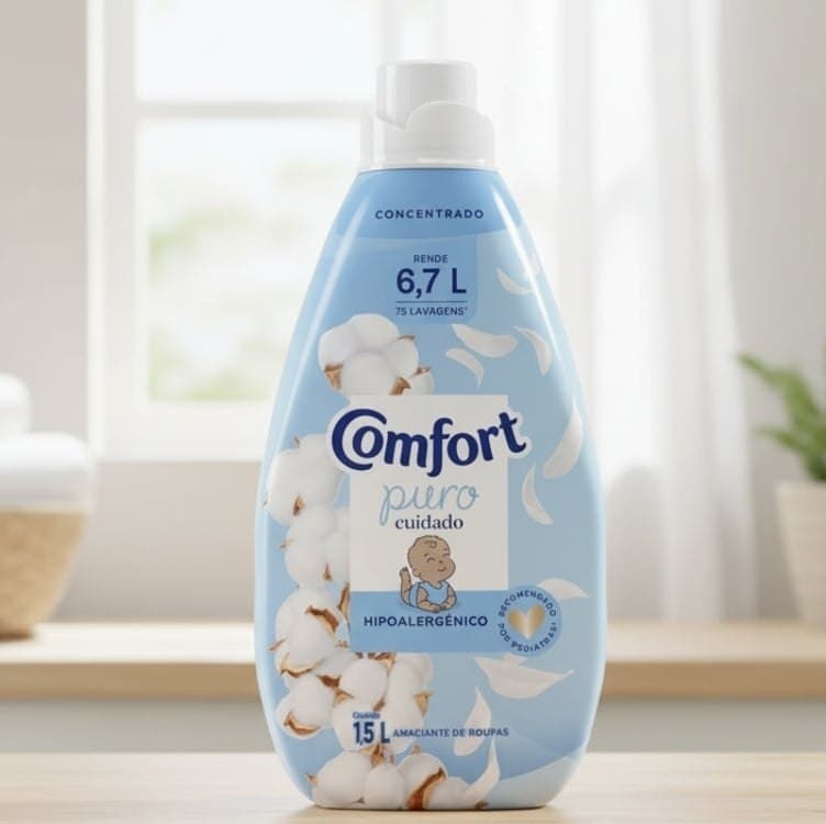 Comfort Amaciante Concentrado Puro Cuidado 1,5L